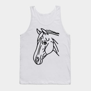 horse head Tank Top